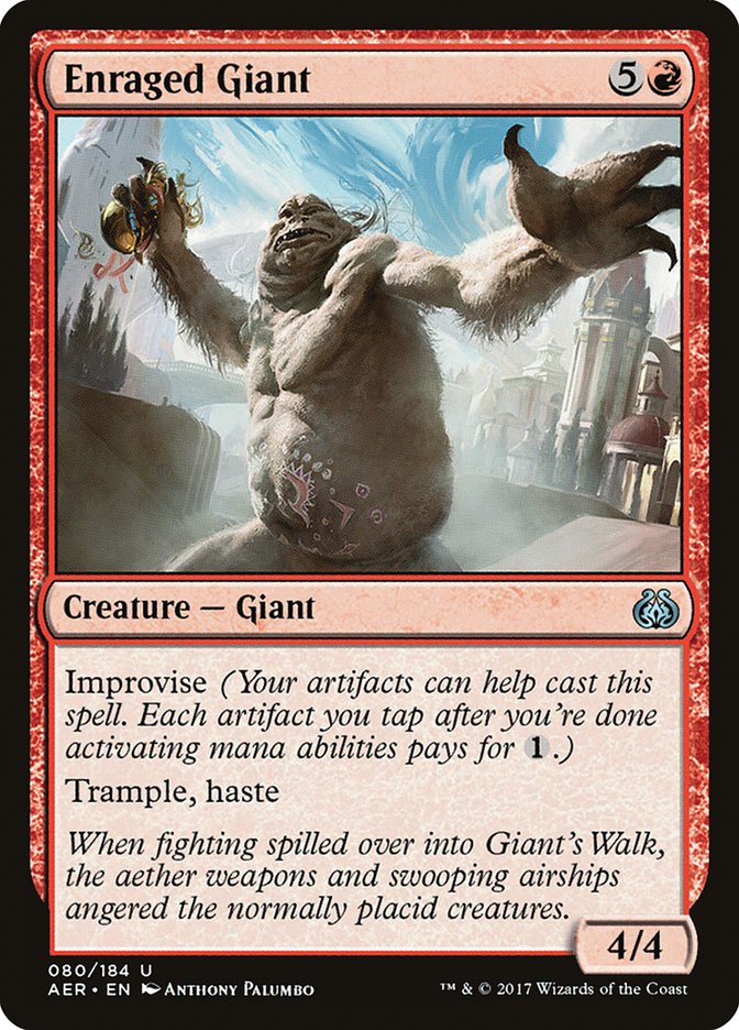 Enraged Giant [Aether Revolt] | Gamer Loot