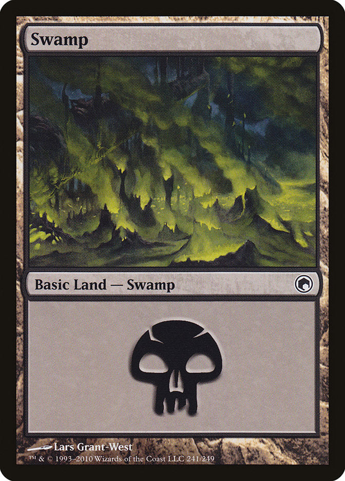 Swamp (241) [Scars of Mirrodin] | Gamer Loot