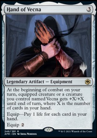 Hand of Vecna (Promo Pack) [Dungeons & Dragons: Adventures in the Forgotten Realms Promos] | Gamer Loot