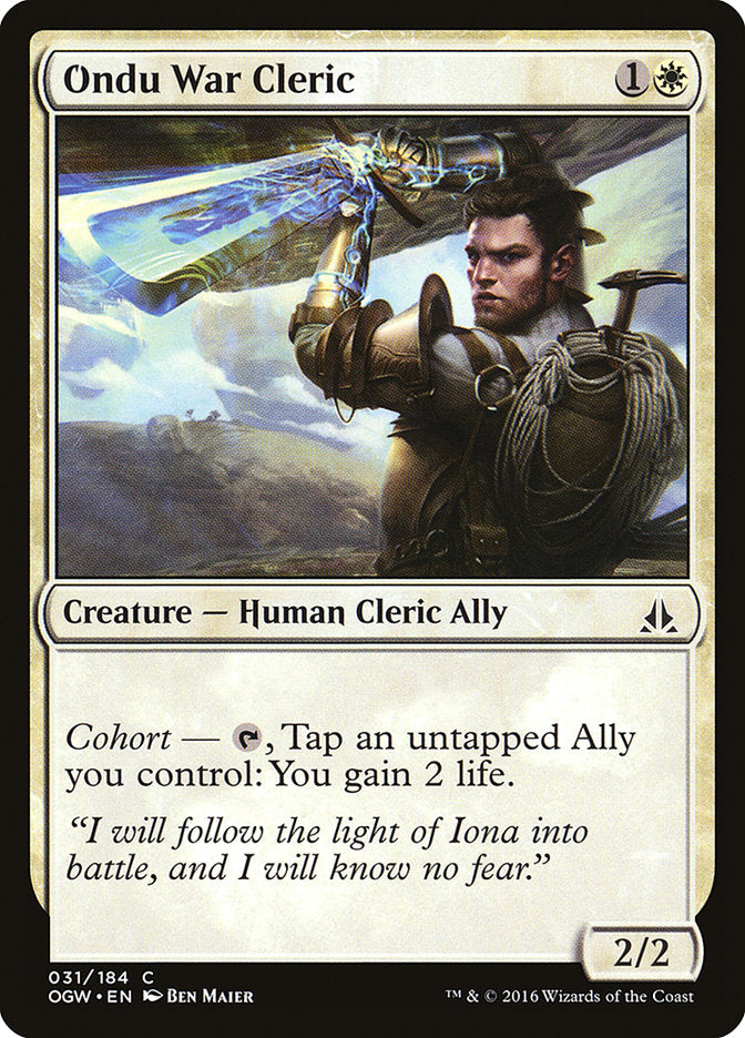 Ondu War Cleric [Oath of the Gatewatch] | Gamer Loot