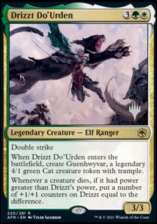Drizzt Do'Urden (Promo Pack) [Dungeons & Dragons: Adventures in the Forgotten Realms Promos] | Gamer Loot