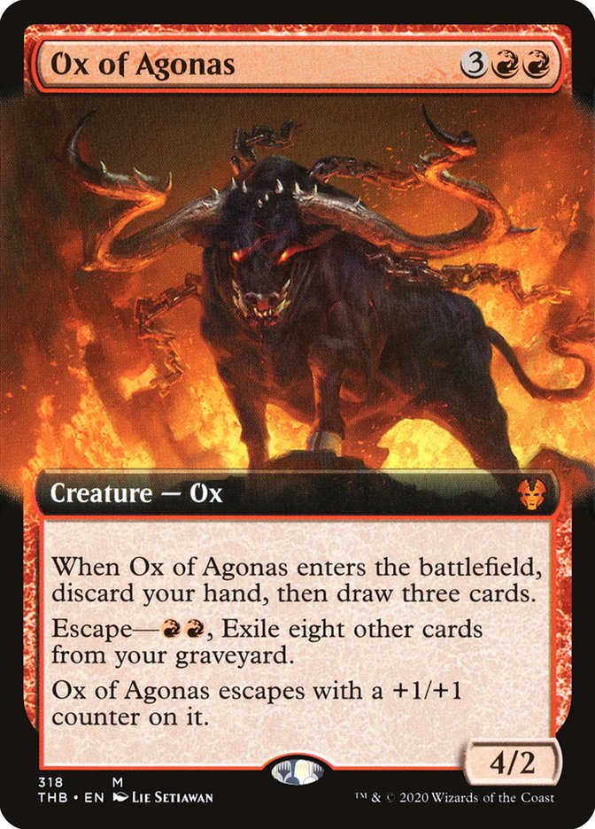 Ox of Agonas (Extended) [Theros Beyond Death] | Gamer Loot