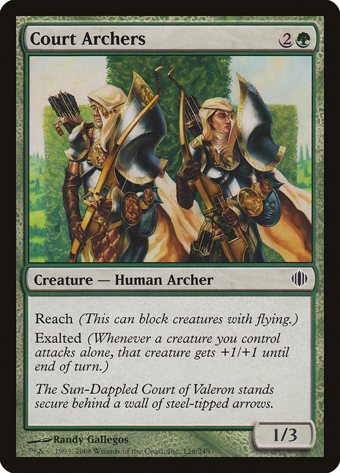 Court Archers [Shards of Alara] | Gamer Loot