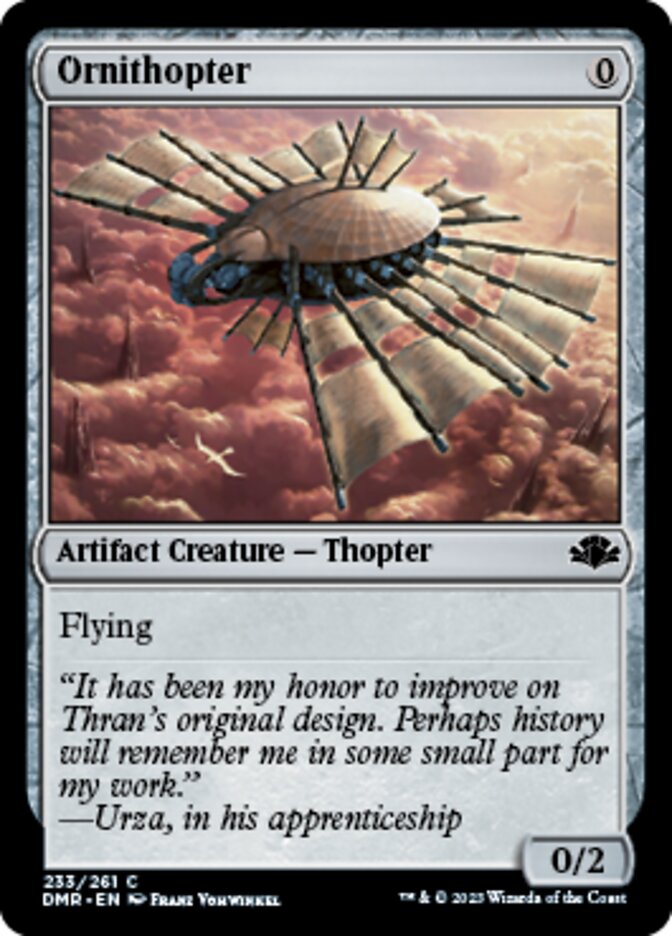 Ornithopter [Dominaria Remastered] | Gamer Loot