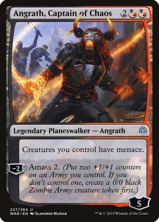 Angrath, Captain of Chaos [War of the Spark] | Gamer Loot