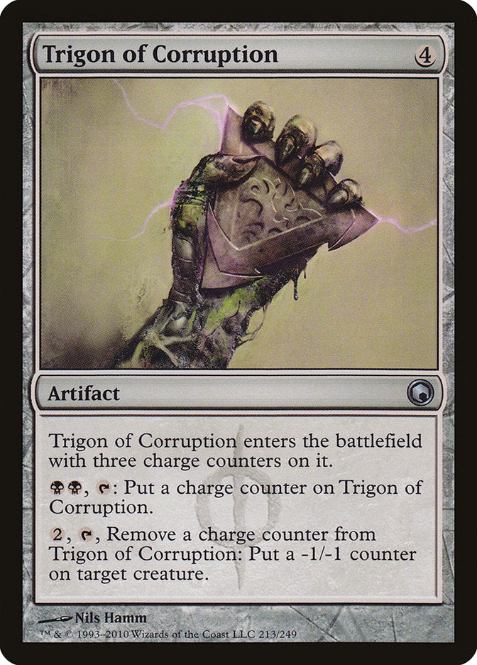 Trigon of Corruption [Scars of Mirrodin] | Gamer Loot