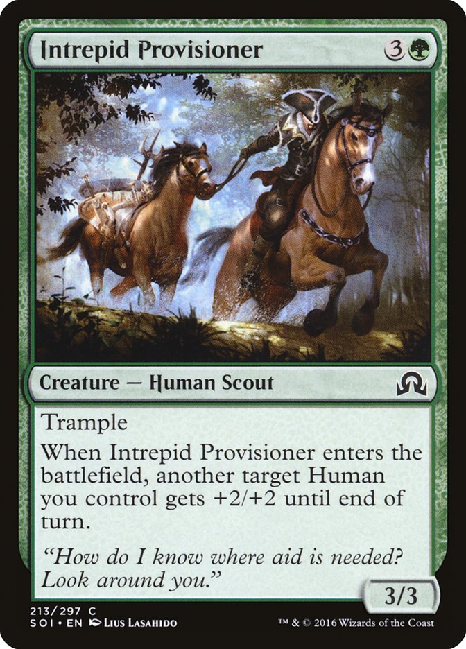 Intrepid Provisioner [Shadows over Innistrad] | Gamer Loot