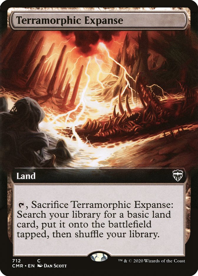 Terramorphic Expanse (Extended) [Commander Legends] | Gamer Loot