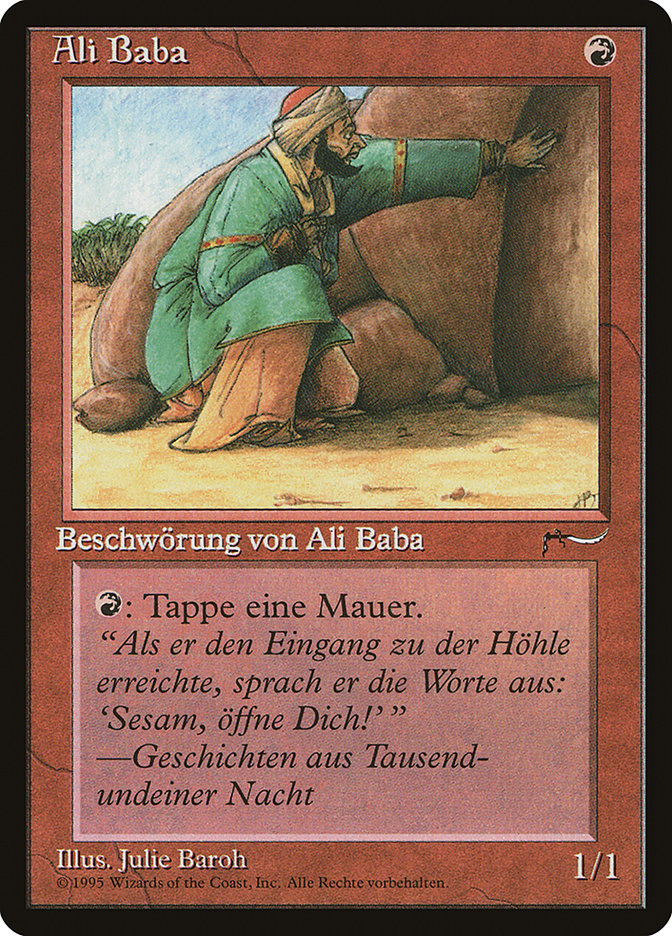 Ali Baba (German) [Renaissance] | Gamer Loot