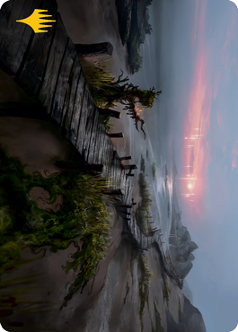 Deserted Beach Art Card (Gold-Stamped Signature) [Innistrad: Midnight Hunt Art Series] | Gamer Loot