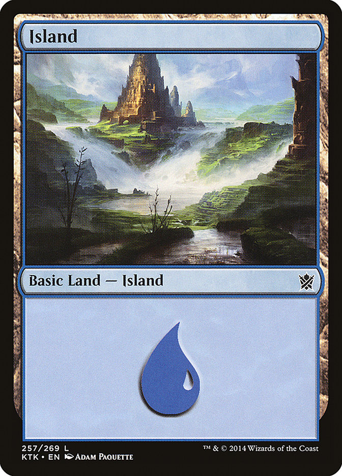 Island (257) [Khans of Tarkir] | Gamer Loot