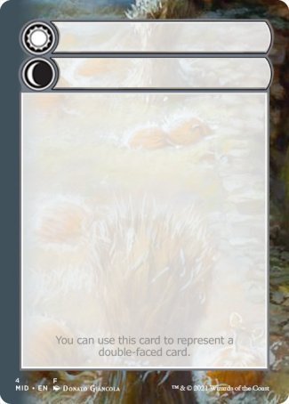 Helper Card (4/9) [Innistrad: Midnight Hunt Tokens] | Gamer Loot