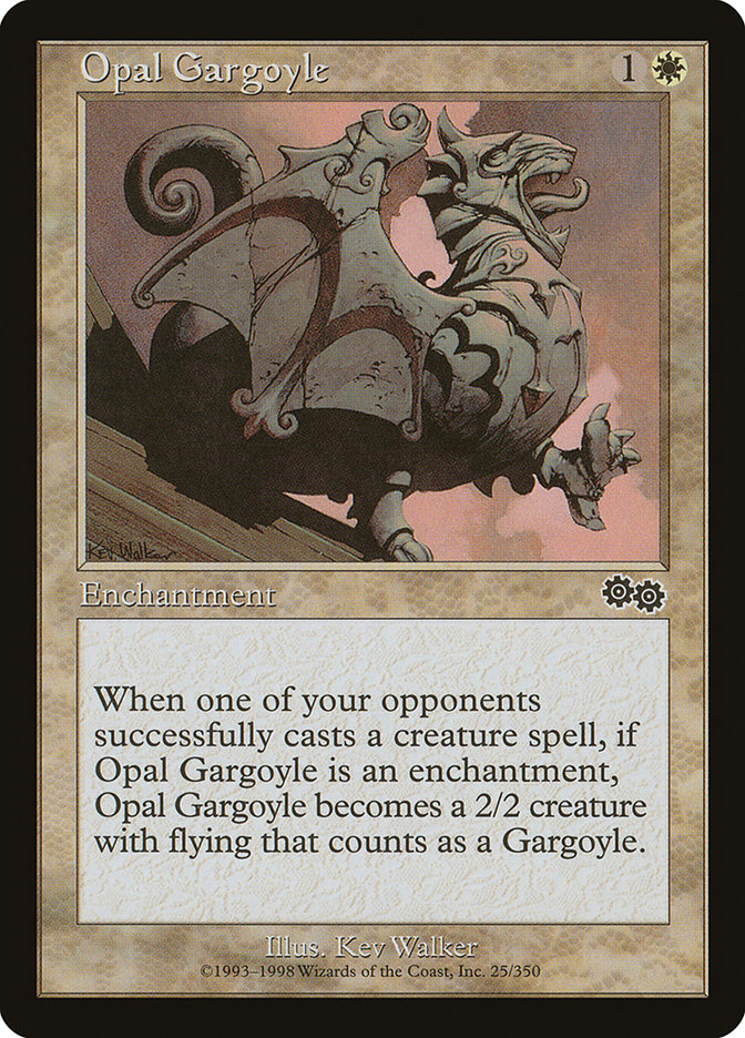 Opal Gargoyle [Urza's Saga] | Gamer Loot