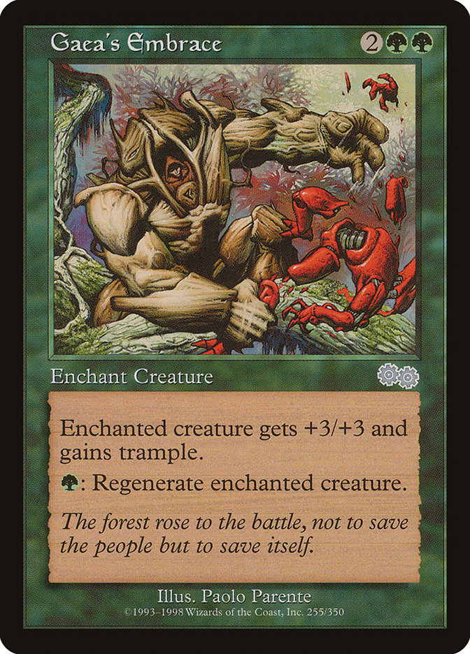 Gaea's Embrace [Urza's Saga] | Gamer Loot