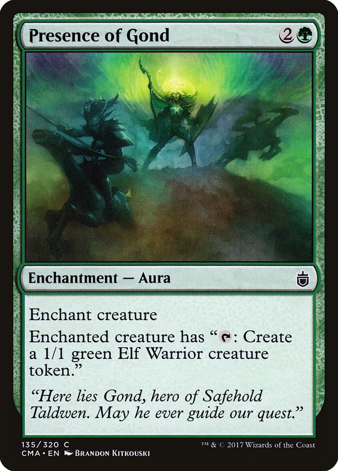 Presence of Gond [Commander Anthology] | Gamer Loot