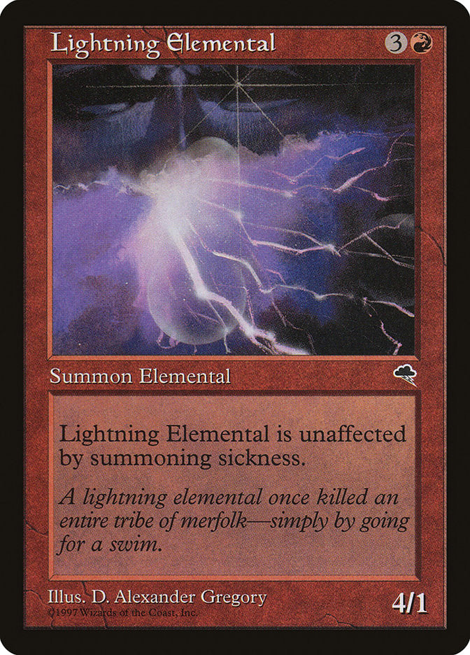 Lightning Elemental [Tempest] | Gamer Loot