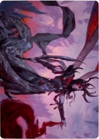 Drana, the Last Bloodchief Art Card [Zendikar Rising Art Series] | Gamer Loot