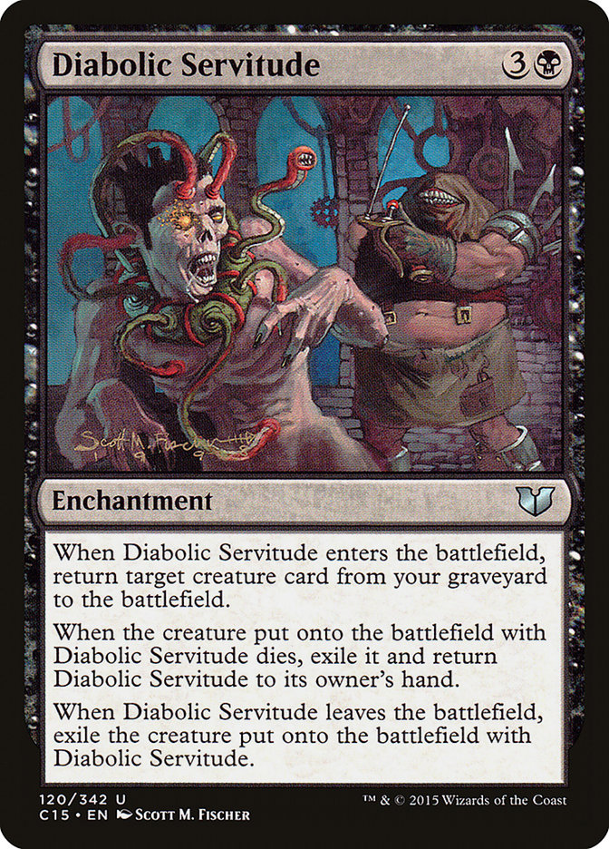 Diabolic Servitude [Commander 2015] | Gamer Loot