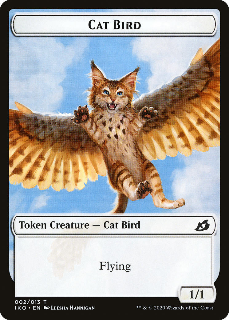 Cat Bird // Thopter Double-Sided Token [Starter Commander Decks] | Gamer Loot