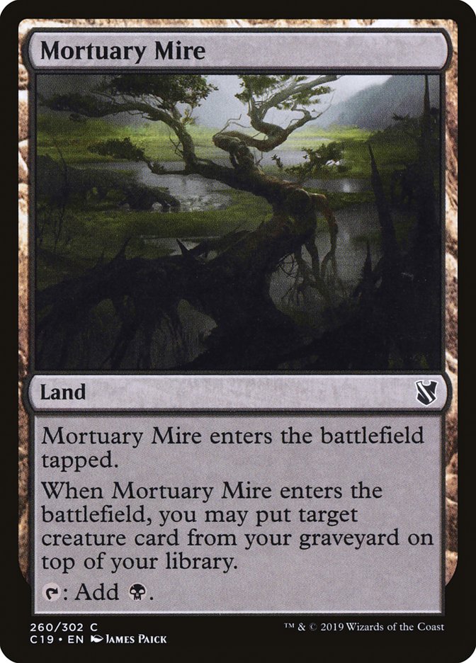 Mortuary Mire [Commander 2019] | Gamer Loot