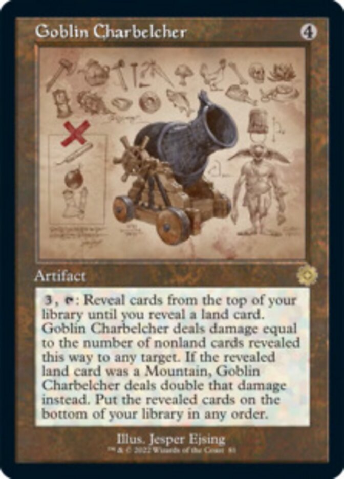 Goblin Charbelcher (Retro Schematic) [The Brothers' War Retro Artifacts] | Gamer Loot
