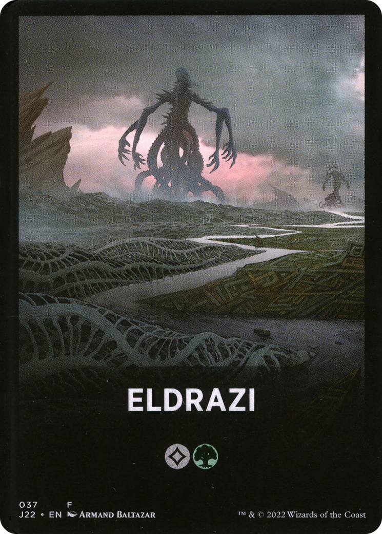 Eldrazi Theme Card [Jumpstart 2022 Front Cards] | Gamer Loot