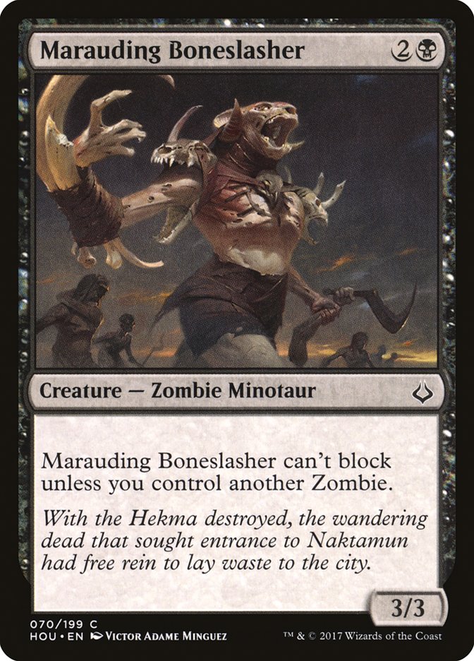 Marauding Boneslasher [Hour of Devastation] | Gamer Loot