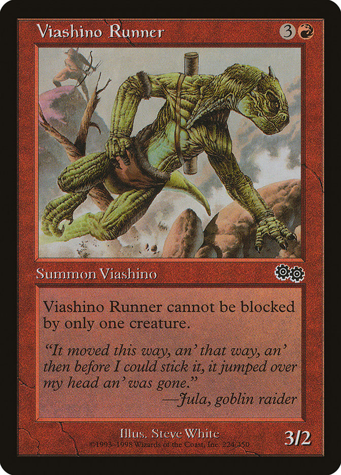 Viashino Runner [Urza's Saga] | Gamer Loot