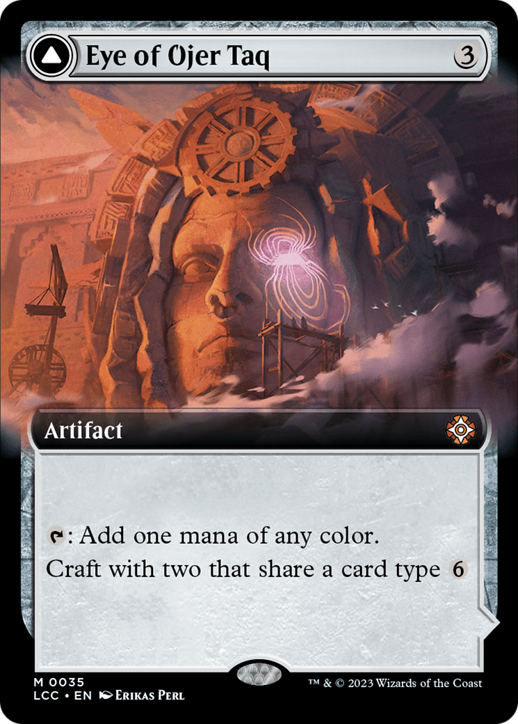 Eye of Ojer Taq // Apex Observatory (Extended Art) [The Lost Caverns of Ixalan Commander] | Gamer Loot