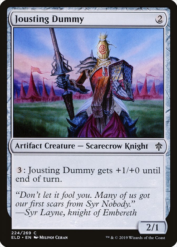 Jousting Dummy [Throne of Eldraine] | Gamer Loot