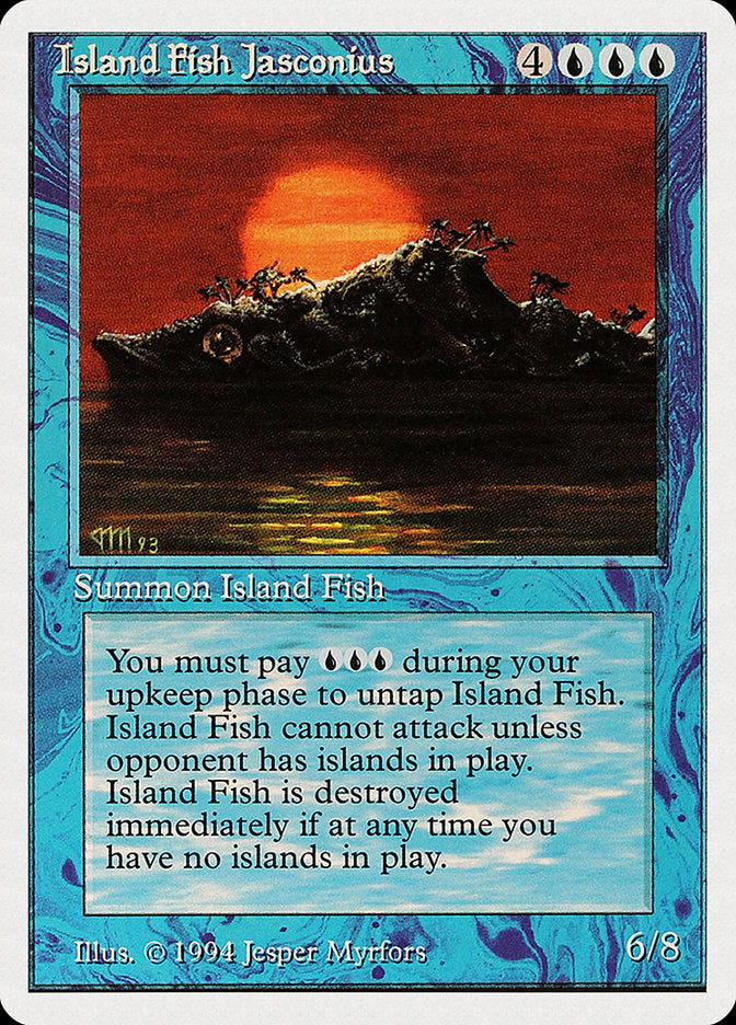 Island Fish Jasconius [Summer Magic / Edgar] | Gamer Loot