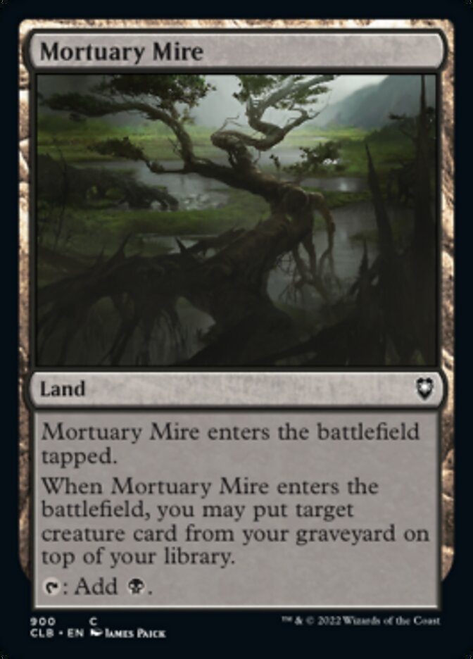Mortuary Mire [Commander Legends: Battle for Baldur's Gate] | Gamer Loot