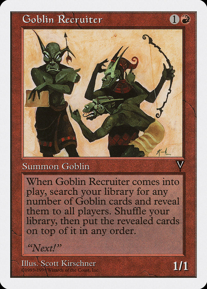 Goblin Recruiter [Anthologies] | Gamer Loot