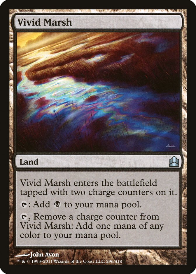 Vivid Marsh [Commander 2011] | Gamer Loot