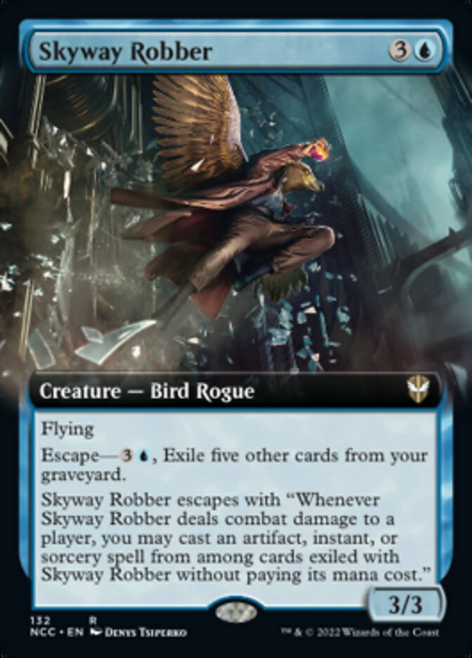 Skyway Robber (Extended Art) [Streets of New Capenna Commander] | Gamer Loot