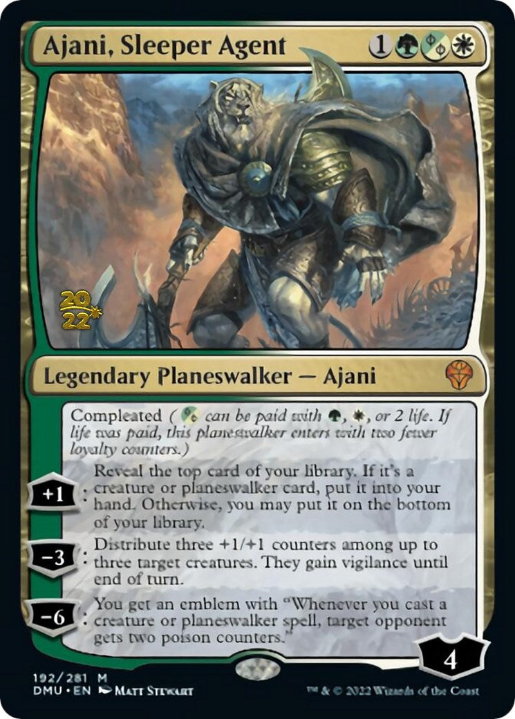 Ajani, Sleeper Agent [Dominaria United Prerelease Promos] | Gamer Loot