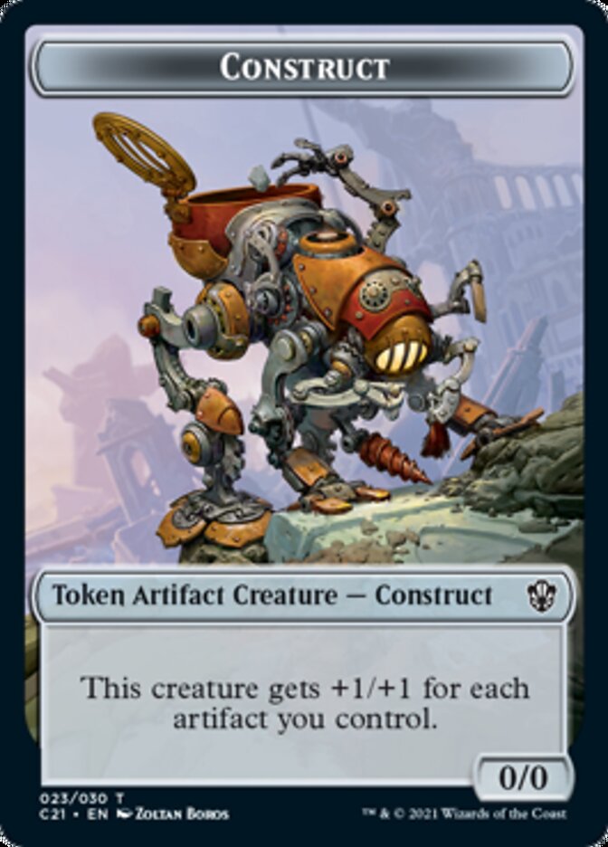 Copy // Construct Token (030) [Commander 2021 Tokens] | Gamer Loot