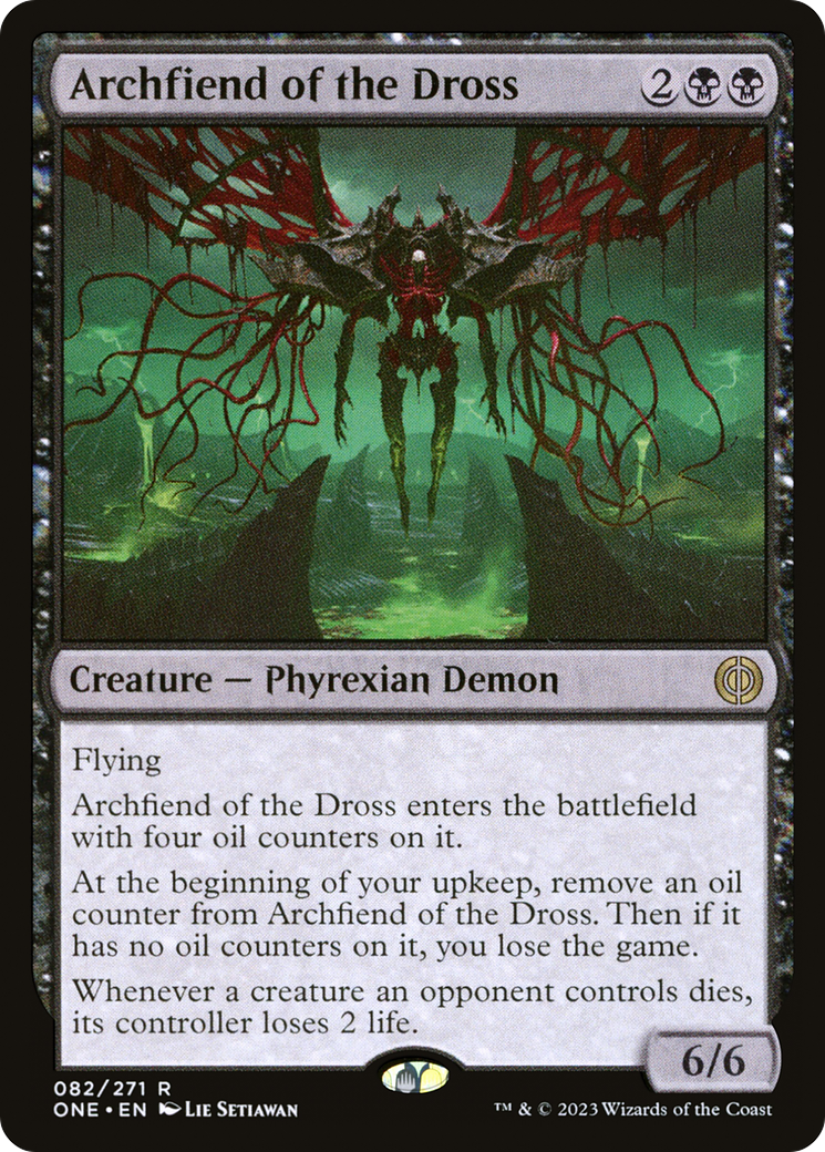 Archfiend of the Dross [Phyrexia: All Will Be One] | Gamer Loot