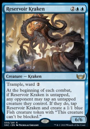 Reservoir Kraken (Promo Pack) [Streets of New Capenna Promos] | Gamer Loot