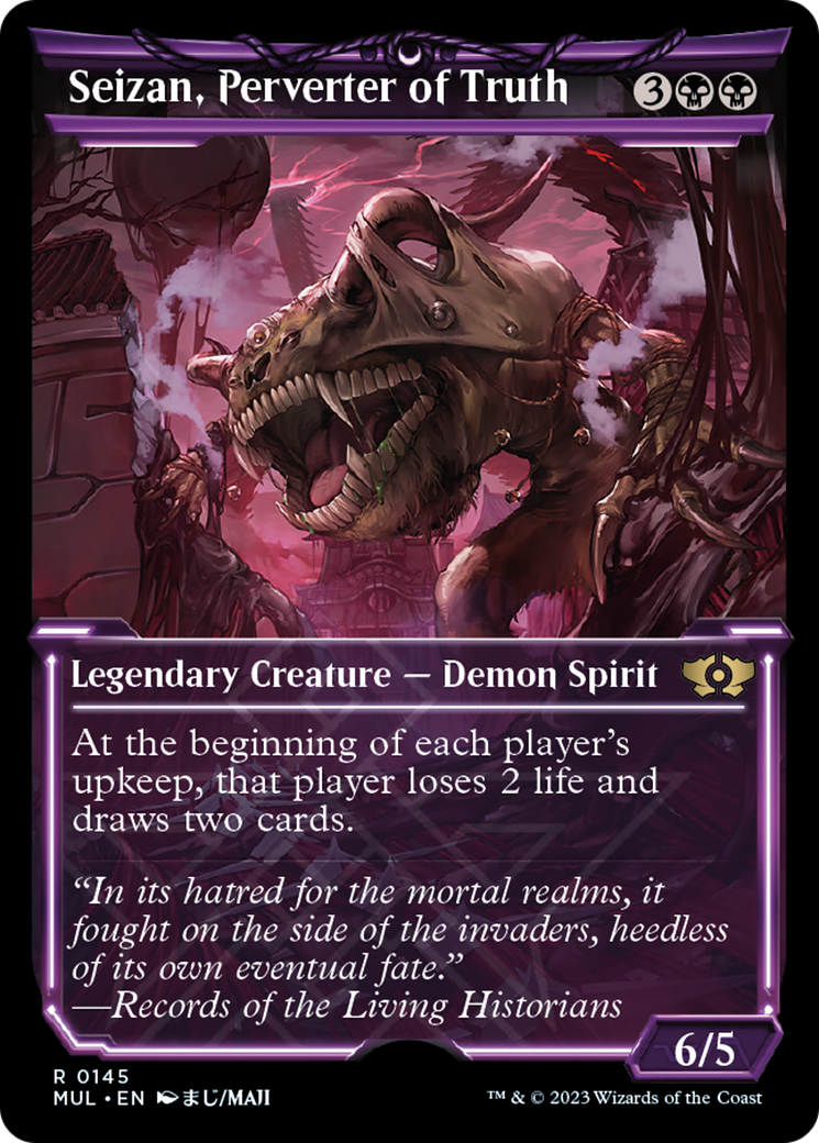 Seizan, Perverter of Truth (Halo Foil) [Multiverse Legends] | Gamer Loot