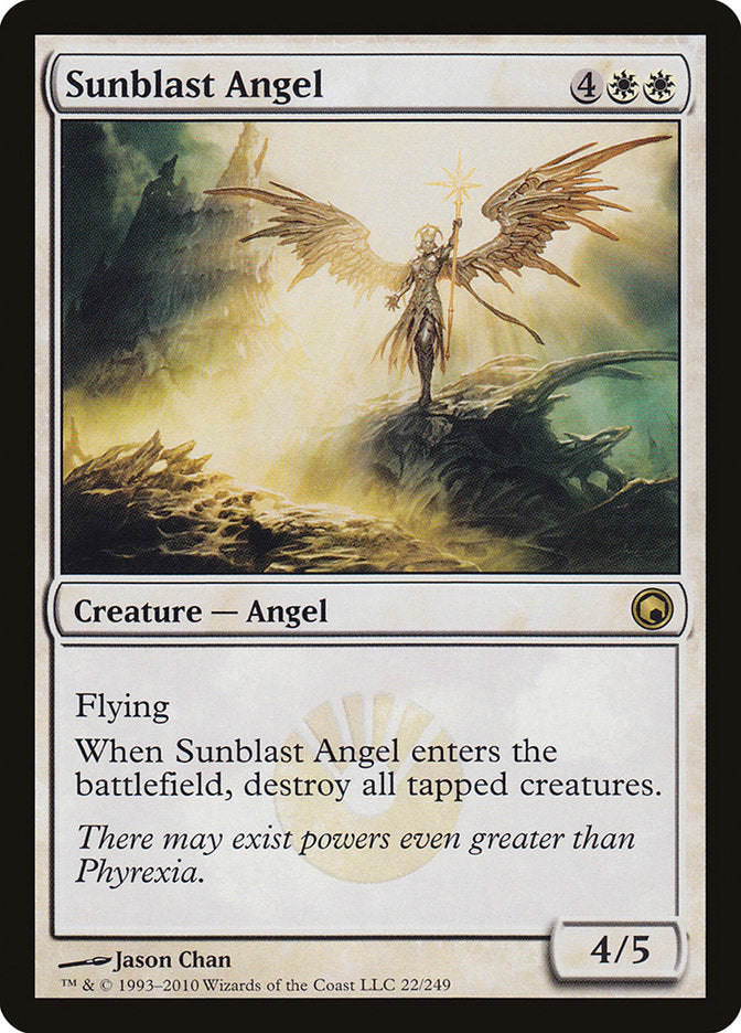 Sunblast Angel [Scars of Mirrodin] | Gamer Loot