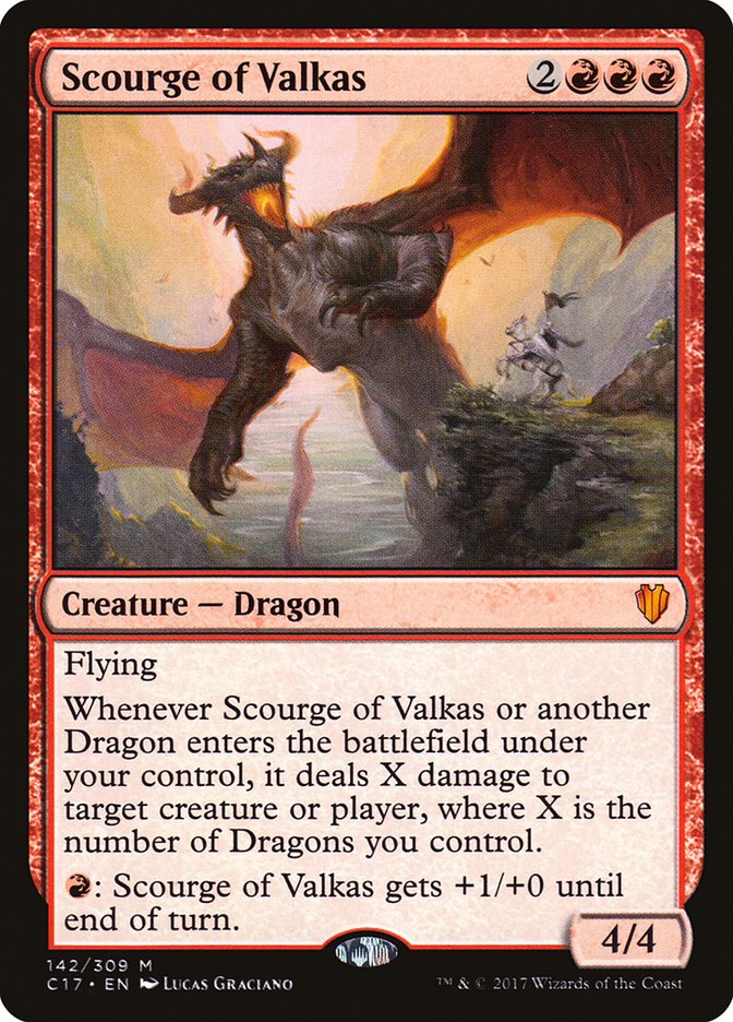 Scourge of Valkas [Commander 2017] | Gamer Loot