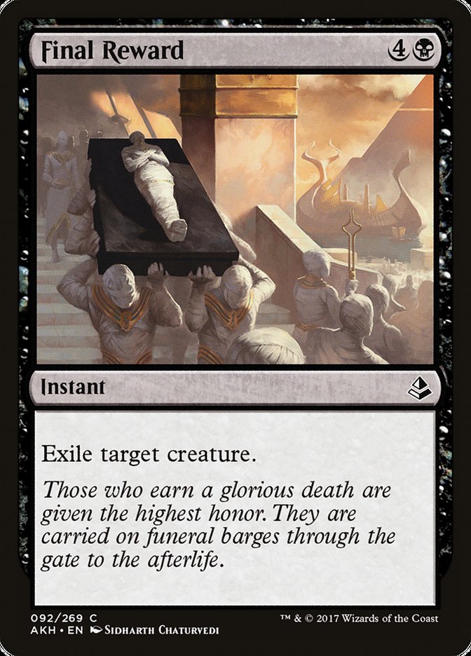 Final Reward [Amonkhet] | Gamer Loot