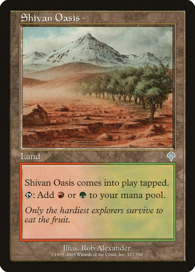 Shivan Oasis [Invasion] | Gamer Loot