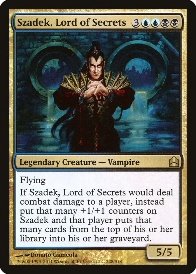 Szadek, Lord of Secrets [Commander 2011] | Gamer Loot