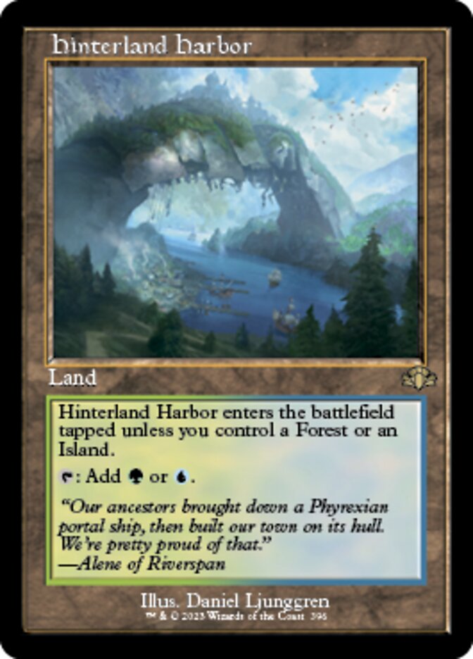 Hinterland Harbor (Retro) [Dominaria Remastered] | Gamer Loot