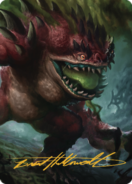 Hezrou Art Card (Gold-Stamped Signature) [Commander Legends: Battle for Baldur's Gate Art Series] | Gamer Loot