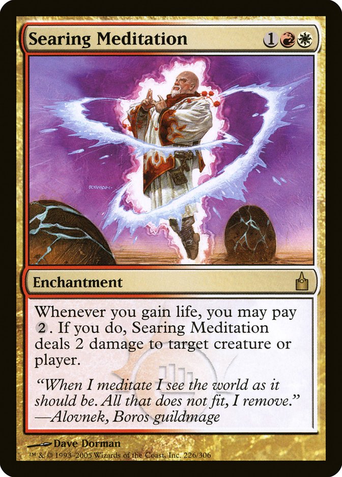 Searing Meditation [Ravnica: City of Guilds] | Gamer Loot