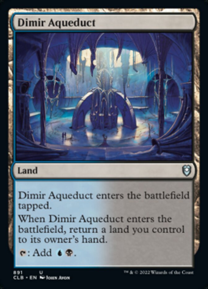 Dimir Aqueduct [Commander Legends: Battle for Baldur's Gate] | Gamer Loot