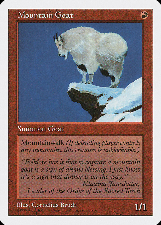 Mountain Goat [Fifth Edition] | Gamer Loot